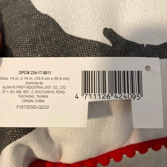 Target BP 2022 Christmas Santa Pillow - Picture 3 of 5